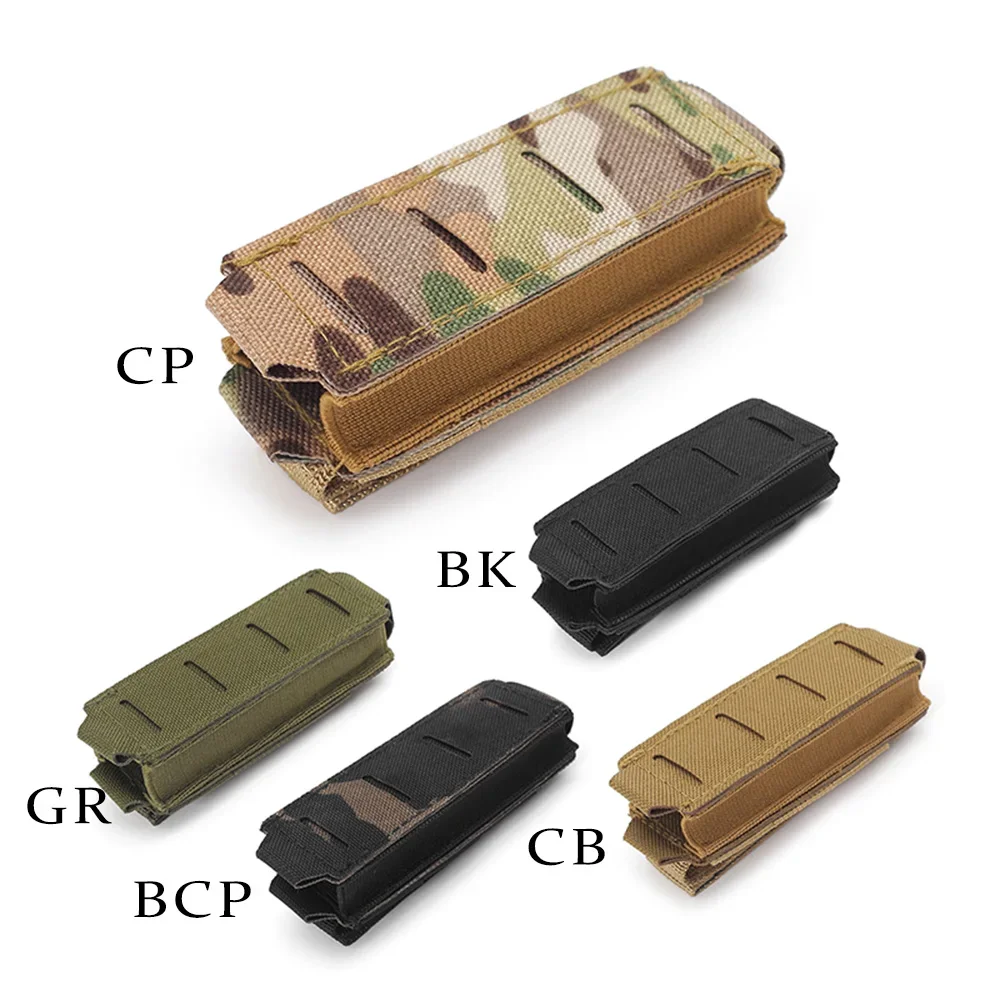 Edc Carry Knife - Molle 9 ミリメートルマガジンポーチシングルマグホルスター屋外レーザーカット懐中電灯ホルダーナイフポケット狩猟アクセサリー EDC ウエストバッグ
