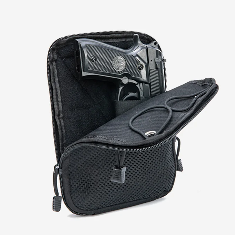 Edc Carry Pistols - Molle 戦術隠し銃ホルスターポーチ EDC マガジンポーチユニバーサル拳銃ピストルキャリーホルスターウエストファニーパック