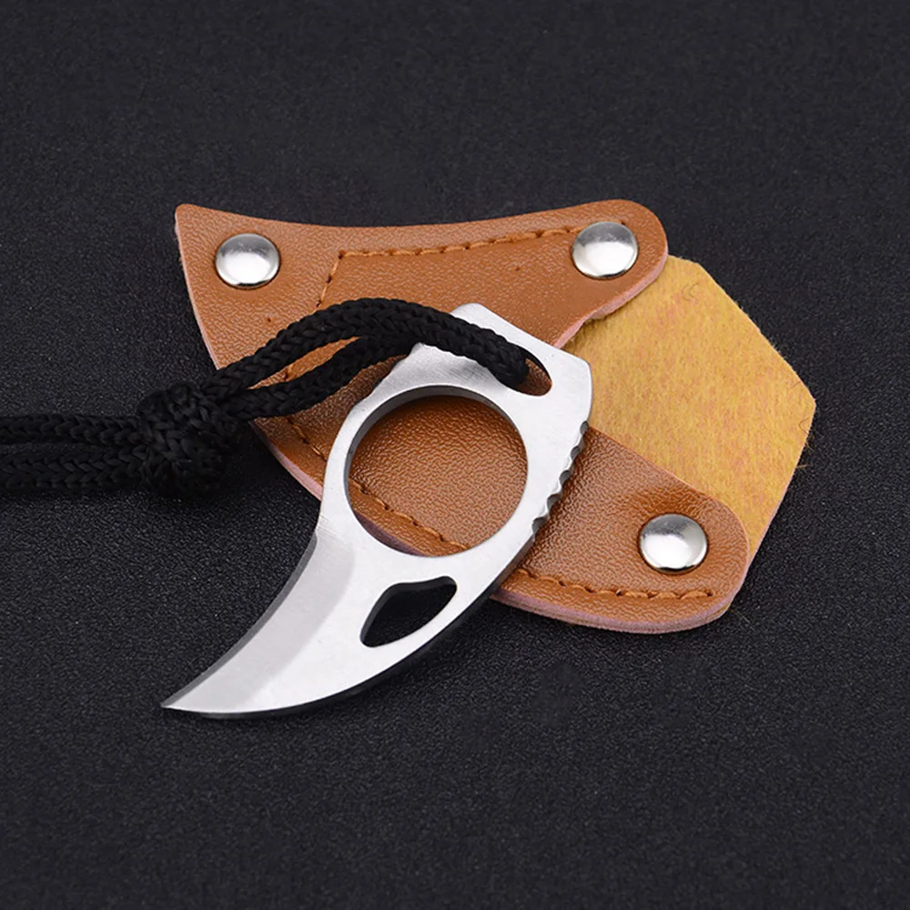 Edc Everyday Carry Gear - アウトドアEDC（日常携帯品）サバイバルギア、ミニナイフ、MCクローナイフ、ループシース付き小型固定式クローナイフ
