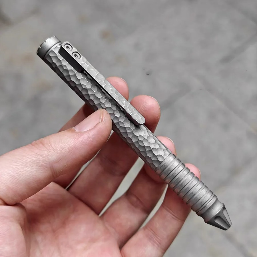 Edc Carry Pen - EDC チタン TC4 合金ペン - 耐久性があり信頼性の高い日常持ち運び用ボールペン
