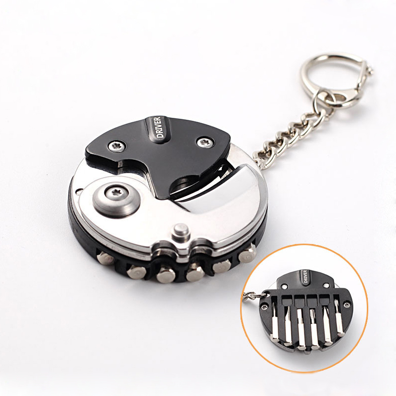 Edc Carry Coins - 多機能コインナイフキーホルダー持ち運び屋外 EDC ガジェットミニポケットドライバーキーガジェットキーリングペンダントキーチェーン