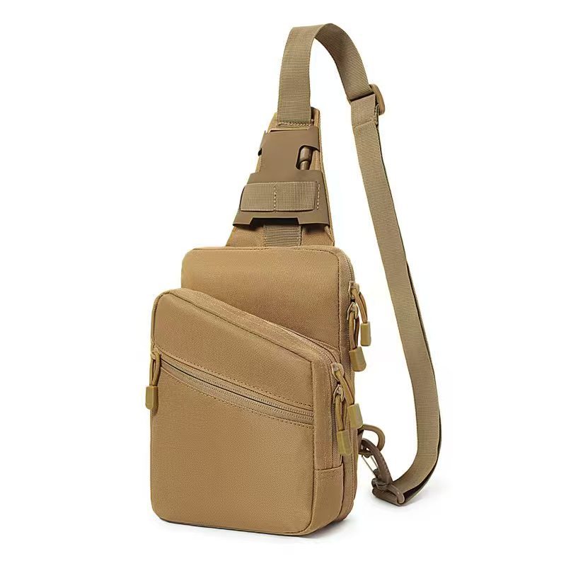 Edc Concealed Carry Fanny Pack - タクティカルスリングバッグ 隠しキャリー クロスボディガンバッグ クイックアクセス ピストルバッグ EDC