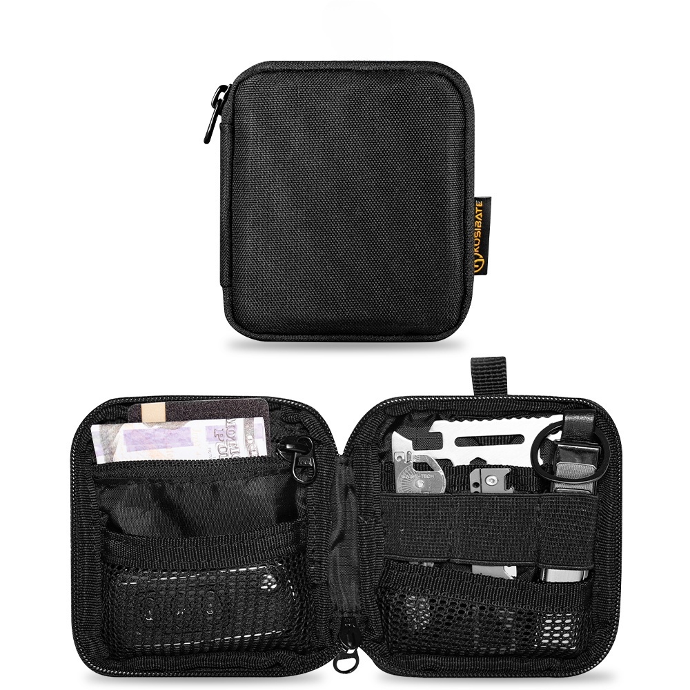 Edc Carry Coins - ミニEDCマルチツールポケットオーガナイザーポーチ - 小型日常持ち運び用ポーチ（ギア、工具、お金、カード、現金、コイン、カード用）