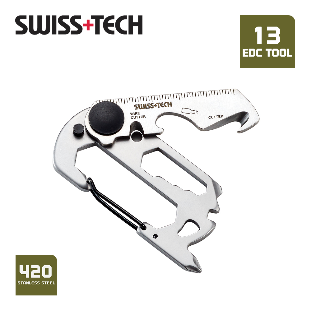 Edc Carry Knife - SWISS TECH 13 In 1 ミニ