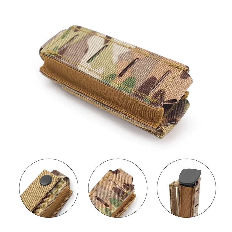 Molle 9 ミリメートルマガジンポーチシングルマグホルス - Edc Carry Knife のレビューと価格