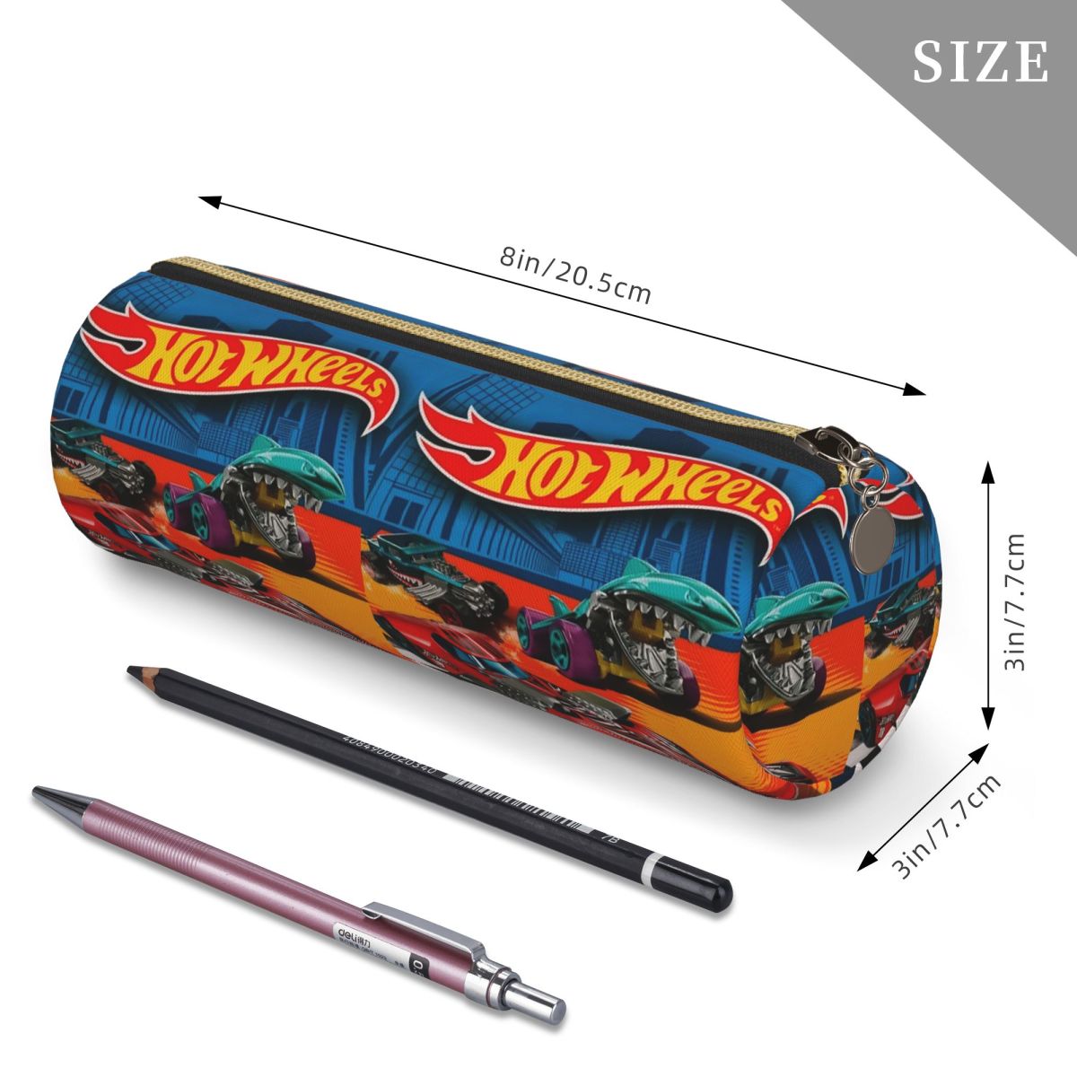 ホットウィールズ 車型ペンケース 子供用 学校用 円筒形ペン - Edc Carry Pen のレビューと価格