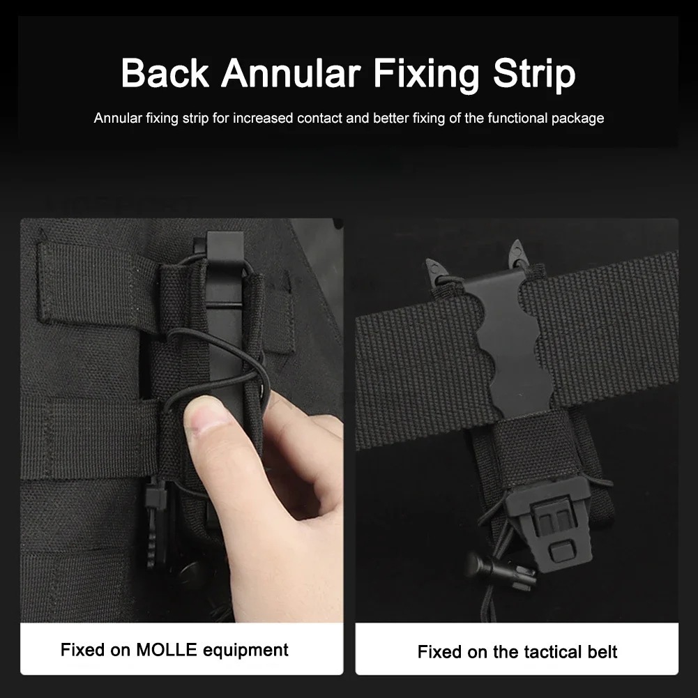 9 ミリメートルピストルシングルマガジンポーチ Molle  - Edc Carry Knife のレビューと価格