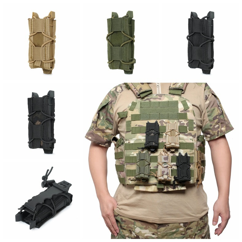 9 ミリメートルピストルシングルマガジンポーチ Molle  - Edc Carry Knife のレビューと価格