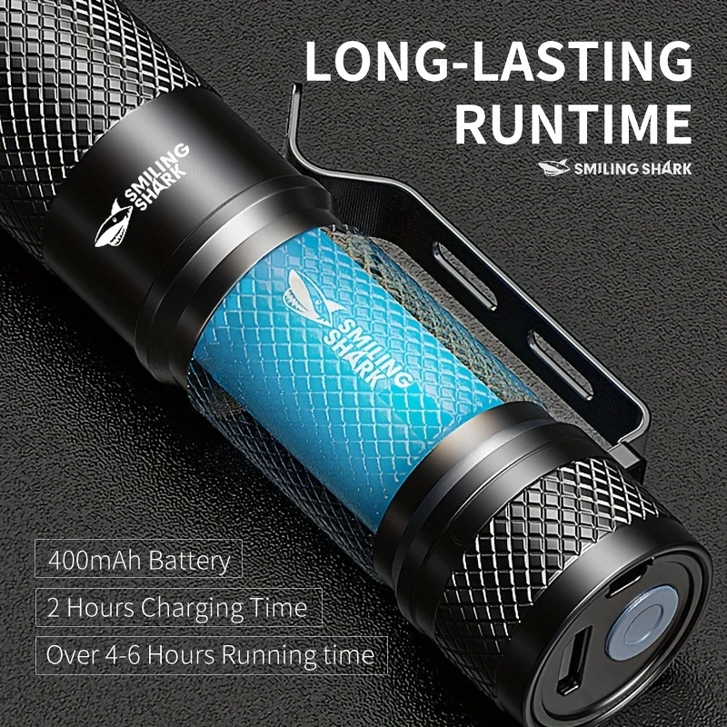 ミニ戦術ズームLED懐中電灯,超強力,USB充電式,ハイパワ - Edc Day Carry のレビューと価格