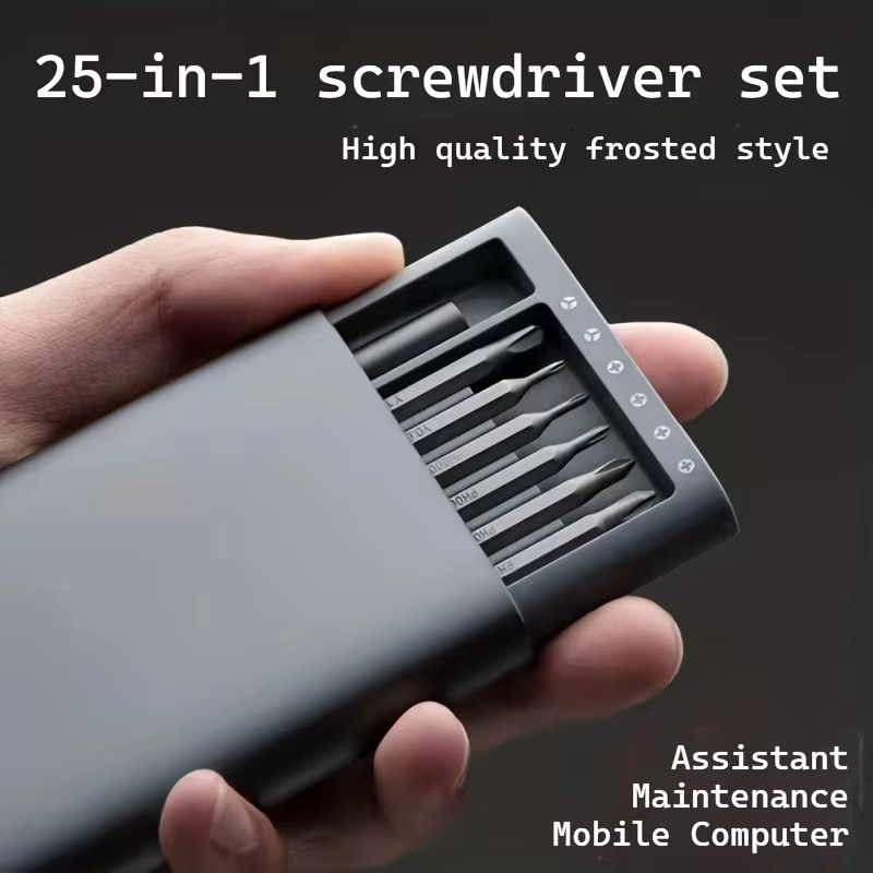 25 in 1 ミニドライバーセット フラットヘッドと十字型 - Micro Screwdriver Kit のレビューと価格