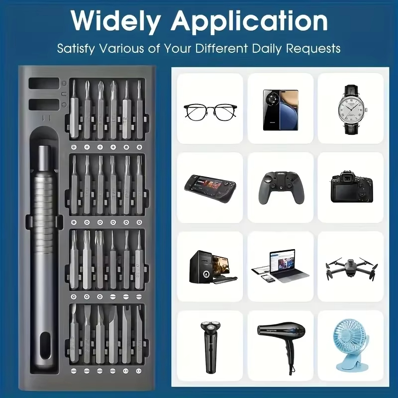 25 in 1 ミニドライバーセット フラットヘッドと十字型 - Micro Screwdriver Kit のレビューと価格
