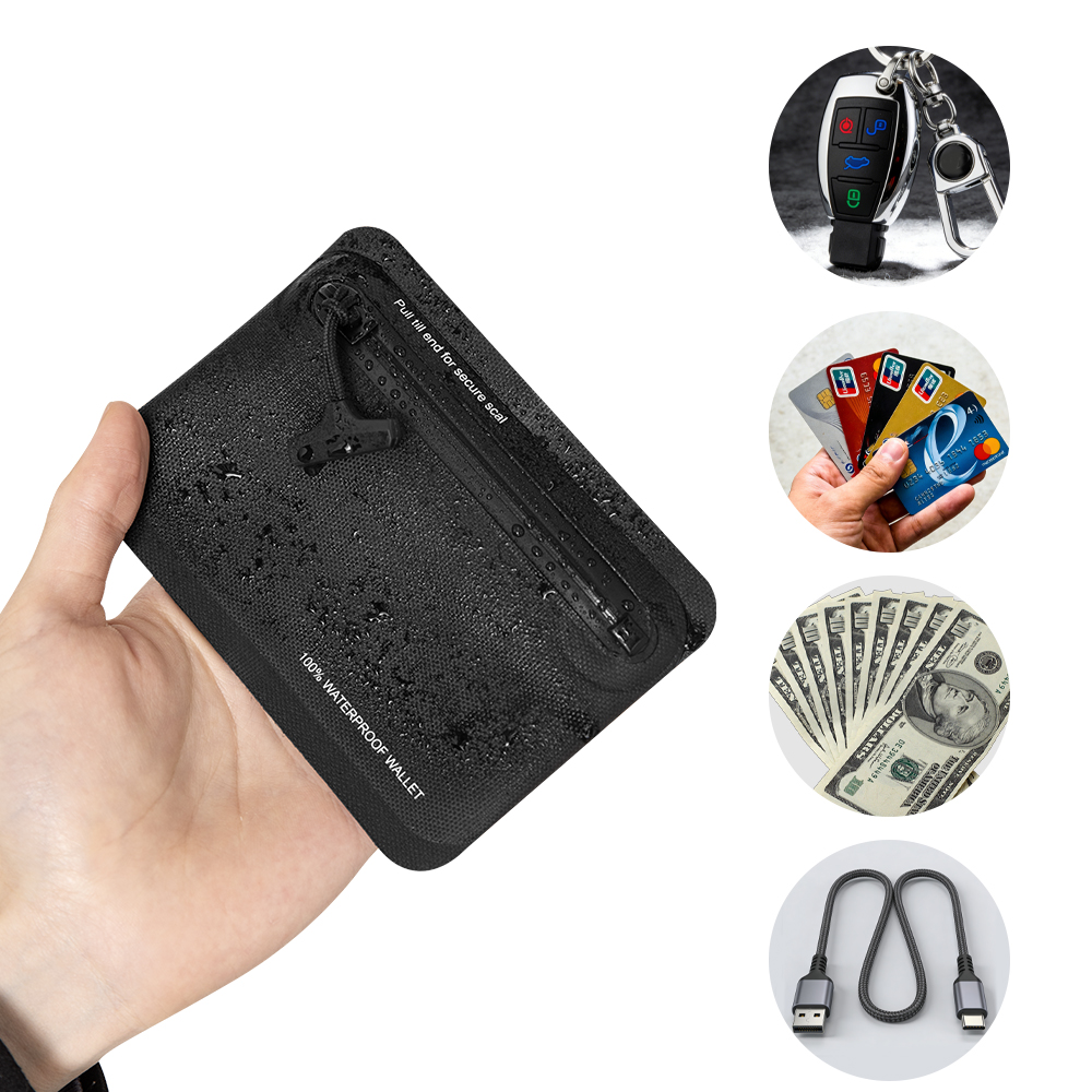防水ジッパー小銭入れアウトドア軽量 EDC ポーチユニセック - Edc Carry Coins のレビューと価格