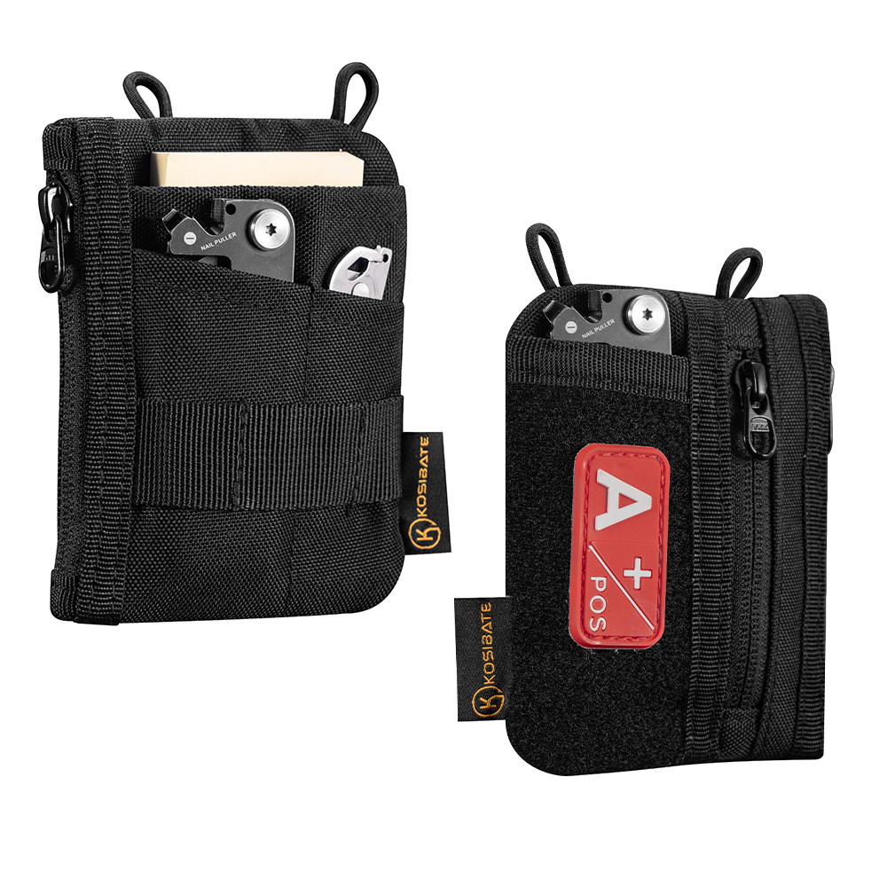 EDCオーガナイザーポーチ、DIYパッチエリア付き、日常持ち - Edc Everyday Carry Gear のレビューと価格