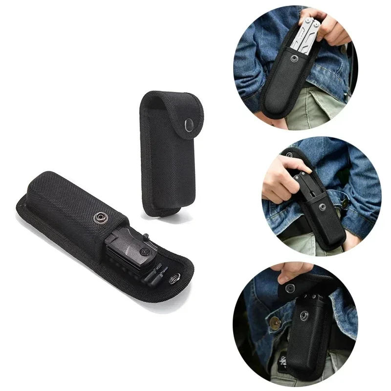 狩猟ナイフカバーバッグナイロンオックスフォードセット折りたた - Edc Carry Knife のレビューと価格