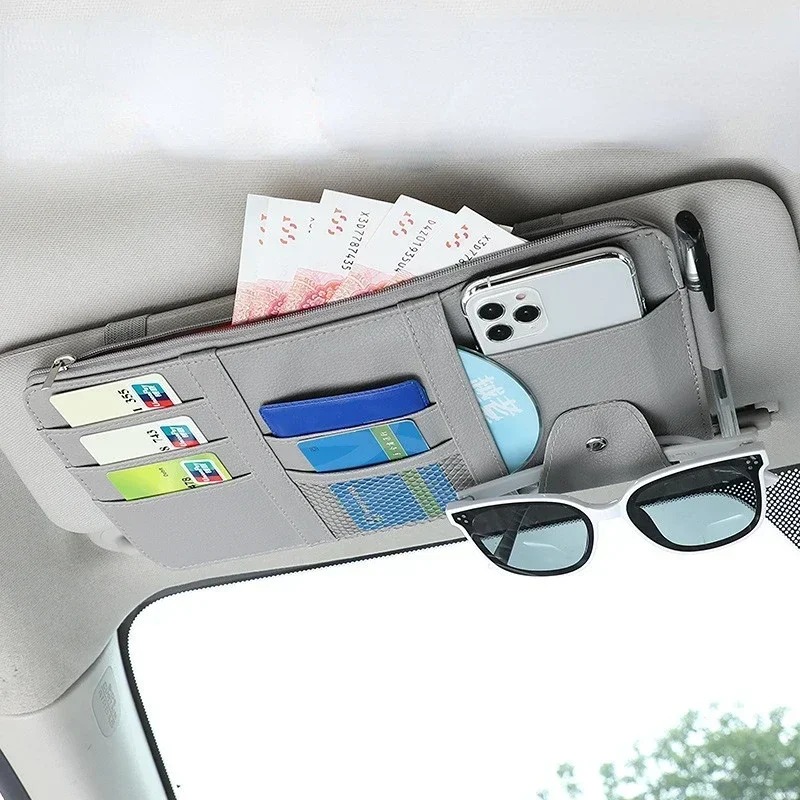車用サンバイザーオーガナイザー マルチポケット 車内アクセサ - Edc Carry Pen のレビューと価格