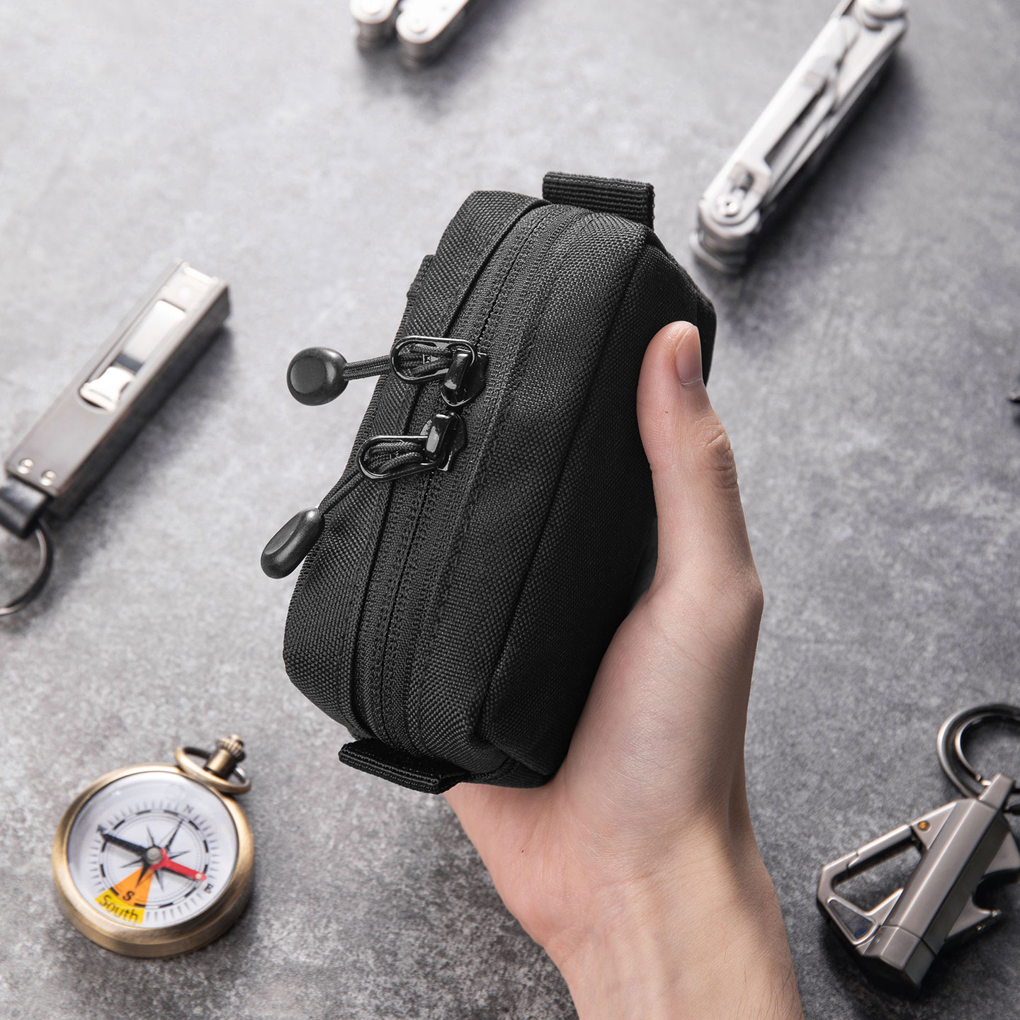 戦術的なEDCオーガナイザーバッグ、耐久性のあるオックスフォ - Edc Everyday Carry Gear のレビューと価格