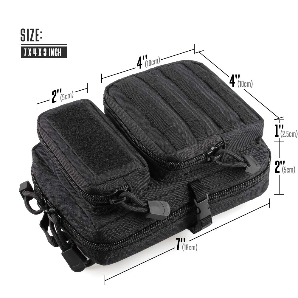 タクティカルモールユーティリティポーチ、EDCツールポーチタ - Edc Carry Box のレビューと価格
