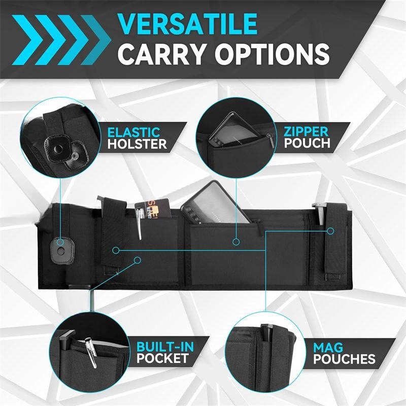 ベリーバンドガンホルスター隠しキャリーウエストバンドピストル - Edc Carry Pistols のレビューと価格