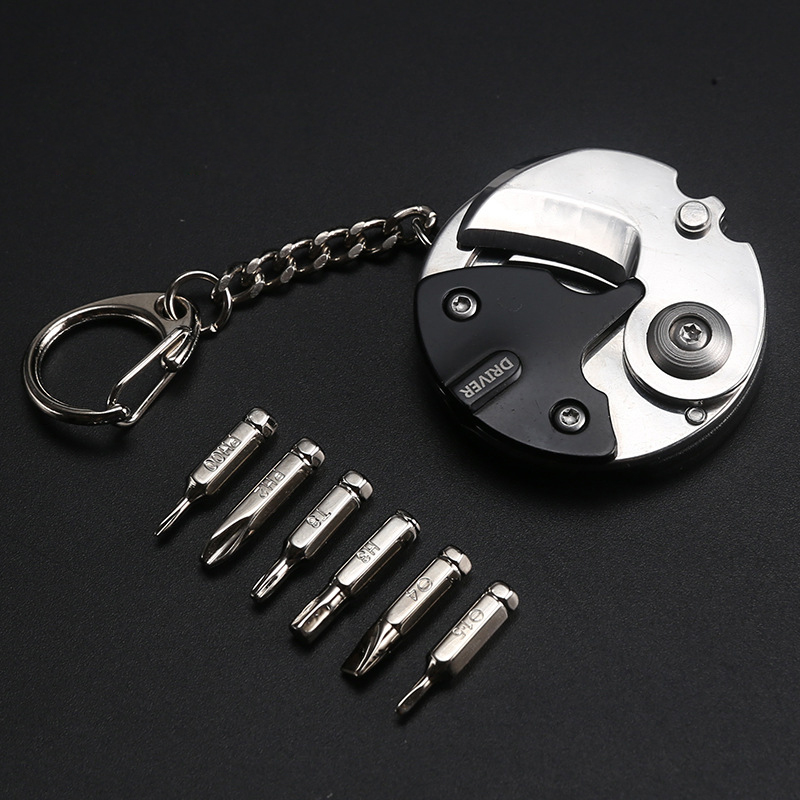 多機能コインナイフキーホルダー持ち運び屋外 EDC ガジェッ - Edc Carry Coins のレビューと価格