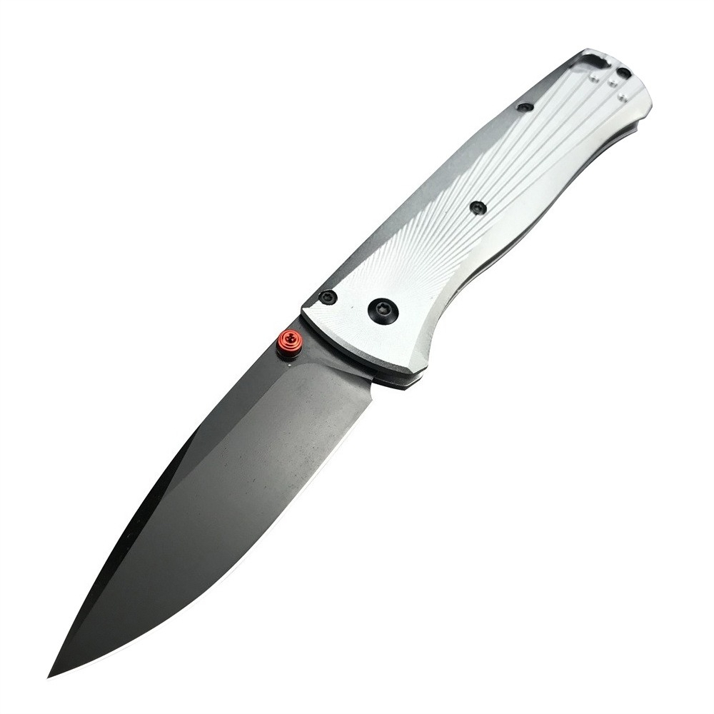 アルミハンドルアウトドアポケットナイフキャンプサバイバルハイ - Edc Carry Knife のレビューと価格