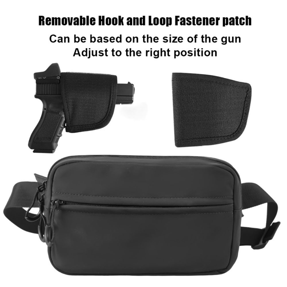 隠しキャリーウエストバッグ戦術的なファニーパックホルスターピ - Edc Concealed Carry Fanny Pack のレビューと価格