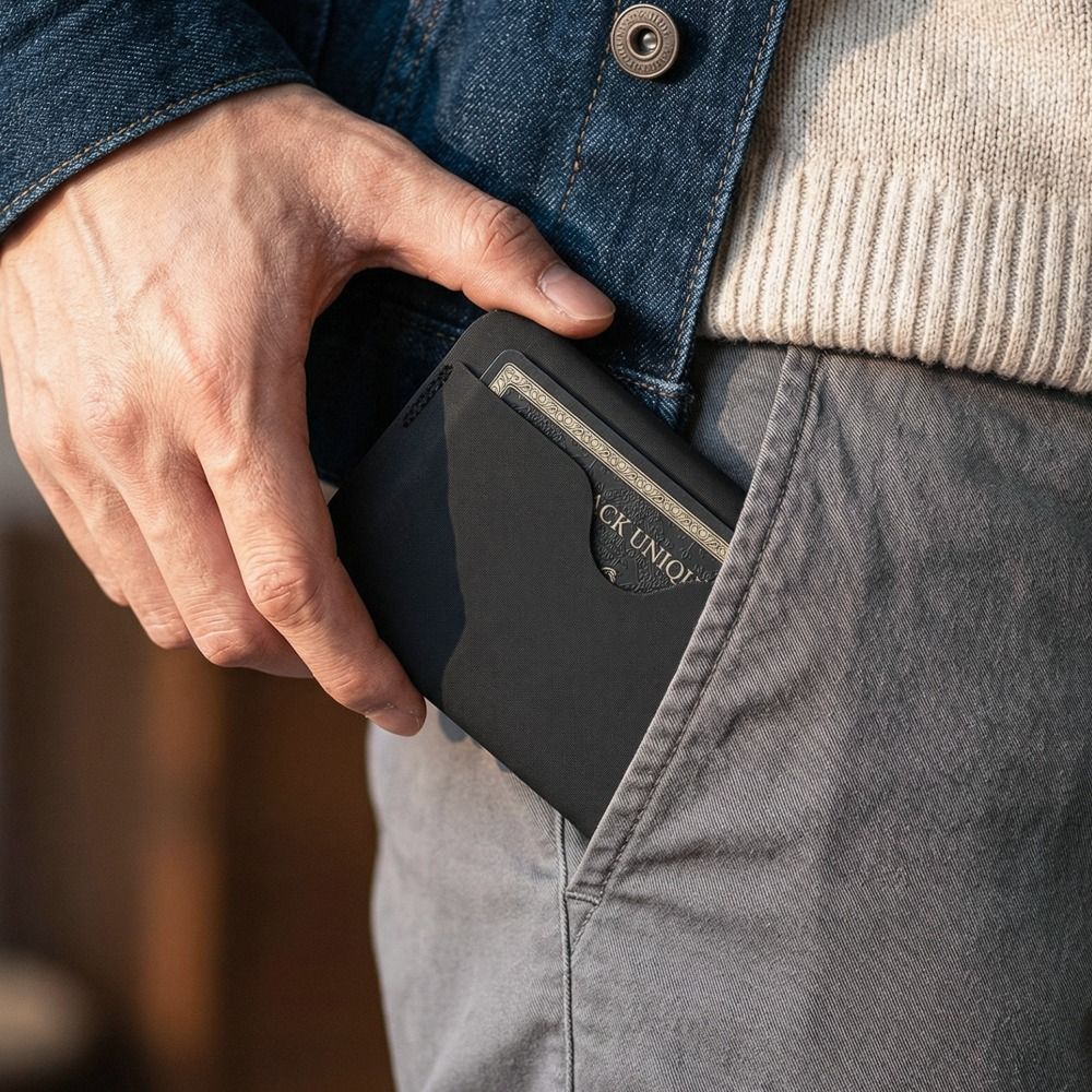 超軽量ミニ折りたたみ財布磁気バックルポータブル磁気小銭入れコ - Edc Carry Coins のレビューと価格