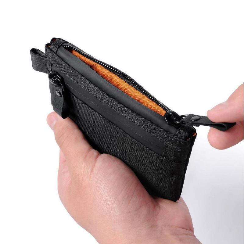 ミニ防水RFIDクレジットカードホルダー戦術用小型コインケー - Edc Carry Coins のレビューと価格