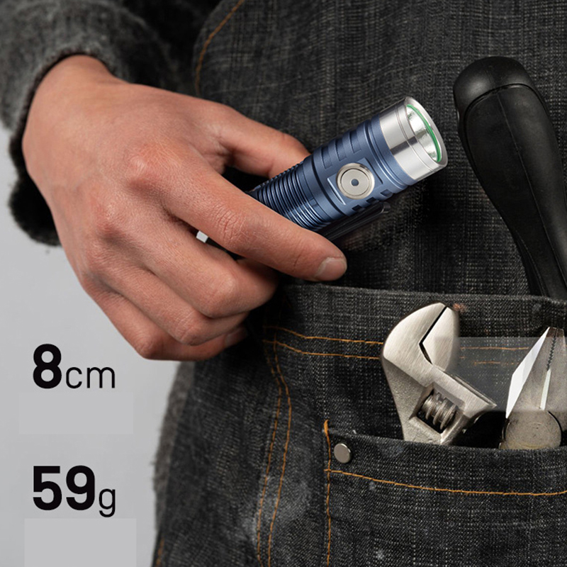 ミニ高輝度 USB 充電式 EDC LED 戦術懐中電灯 1 - Edc Day Carry のレビューと価格
