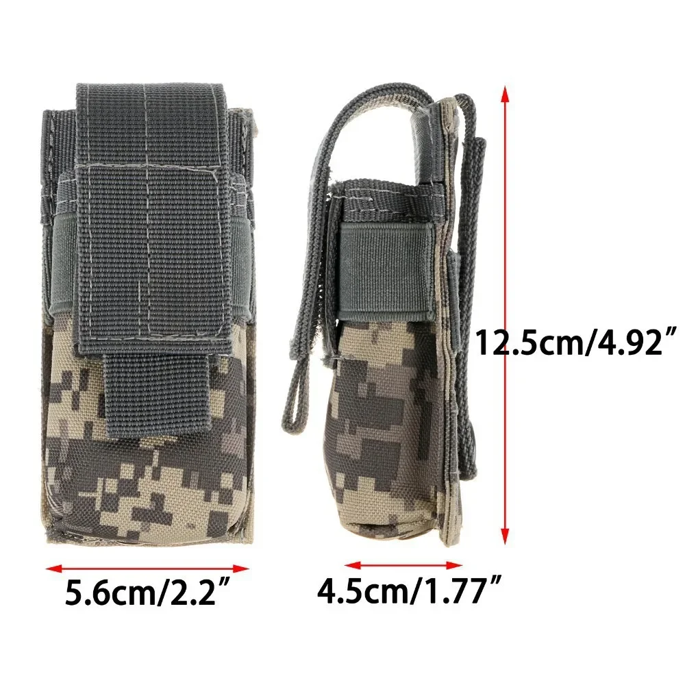 戦術的なモールシステム対応懐中電灯ポーチ、9MMマガジンホル - Edc Carry Knife のレビューと価格