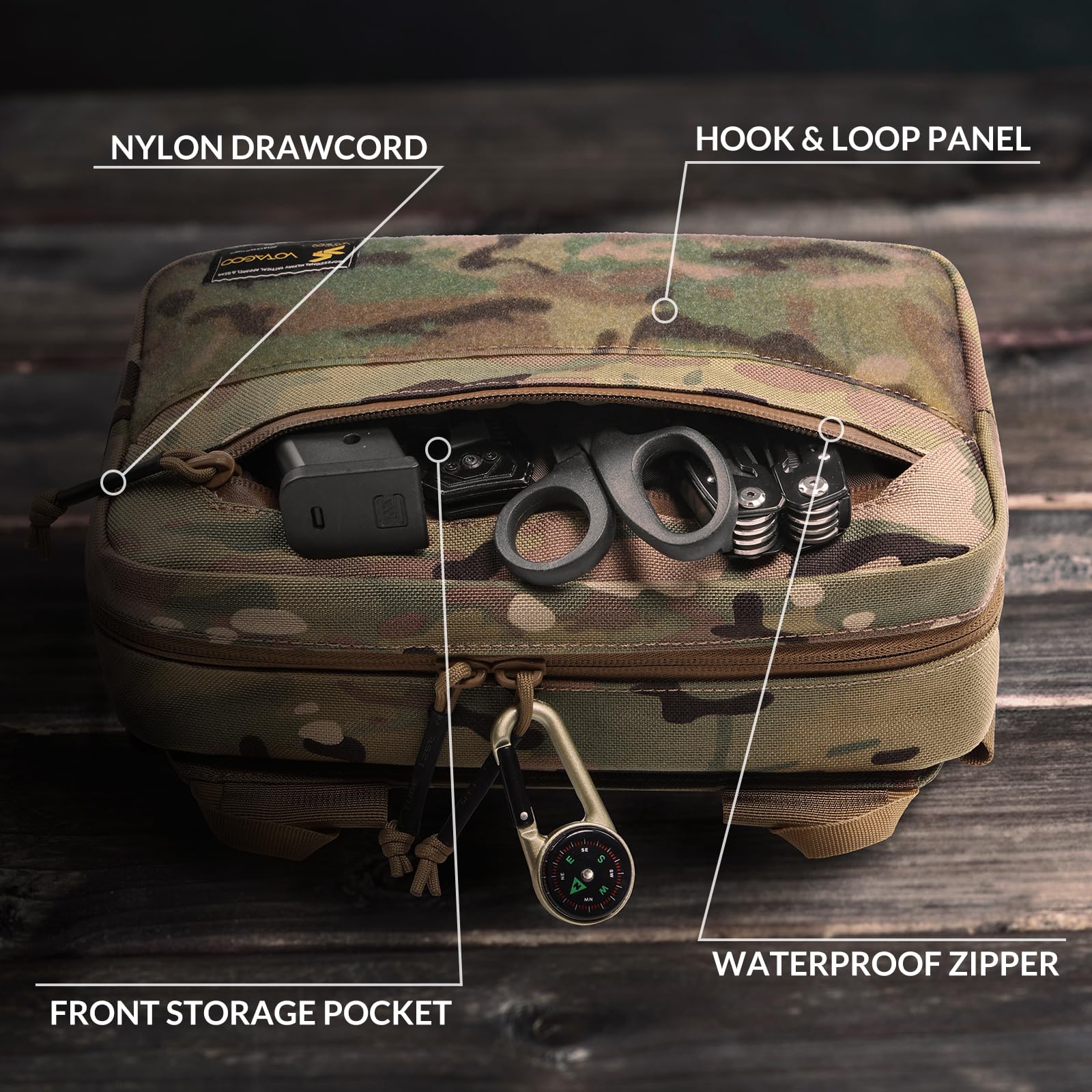 タクティカルファニーパック、ピストルホルスター付き隠しキャリ - Edc Concealed Carry Fanny Pack のレビューと価格