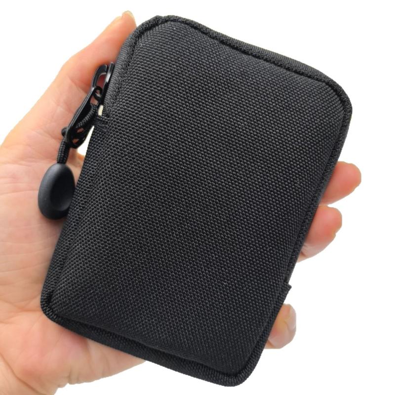 ミニ EDC ポーチ耐摩耗性ポータブル小型収納バッグスリムポ - Edc Carry Coins のレビューと価格
