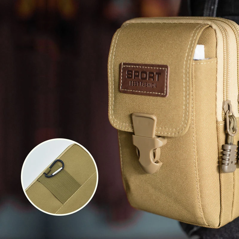 1 個 EDC モールバッグ財布二層屋外防水ウエストファニー - Edc Carry Box のレビューと価格