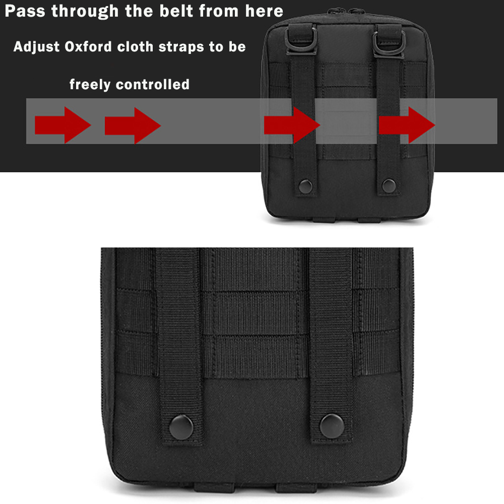 戦術的なモール EDC ポーチ屋外応急処置キットポーチウエス - Edc Carry Box のレビューと価格