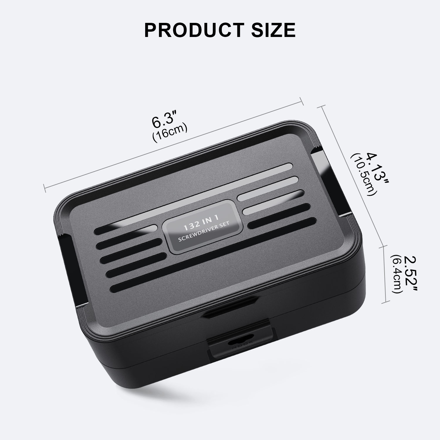 カラーコード識別付きミニ精密ドライバーセット、132 in  - Micro Screwdriver Kit のレビューと価格