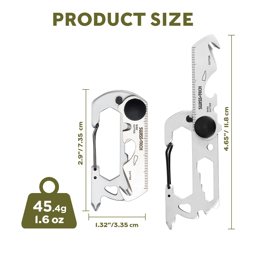 SWISS TECH 13 In 1 ミニ Protable - Edc Carry Knife のレビューと価格
