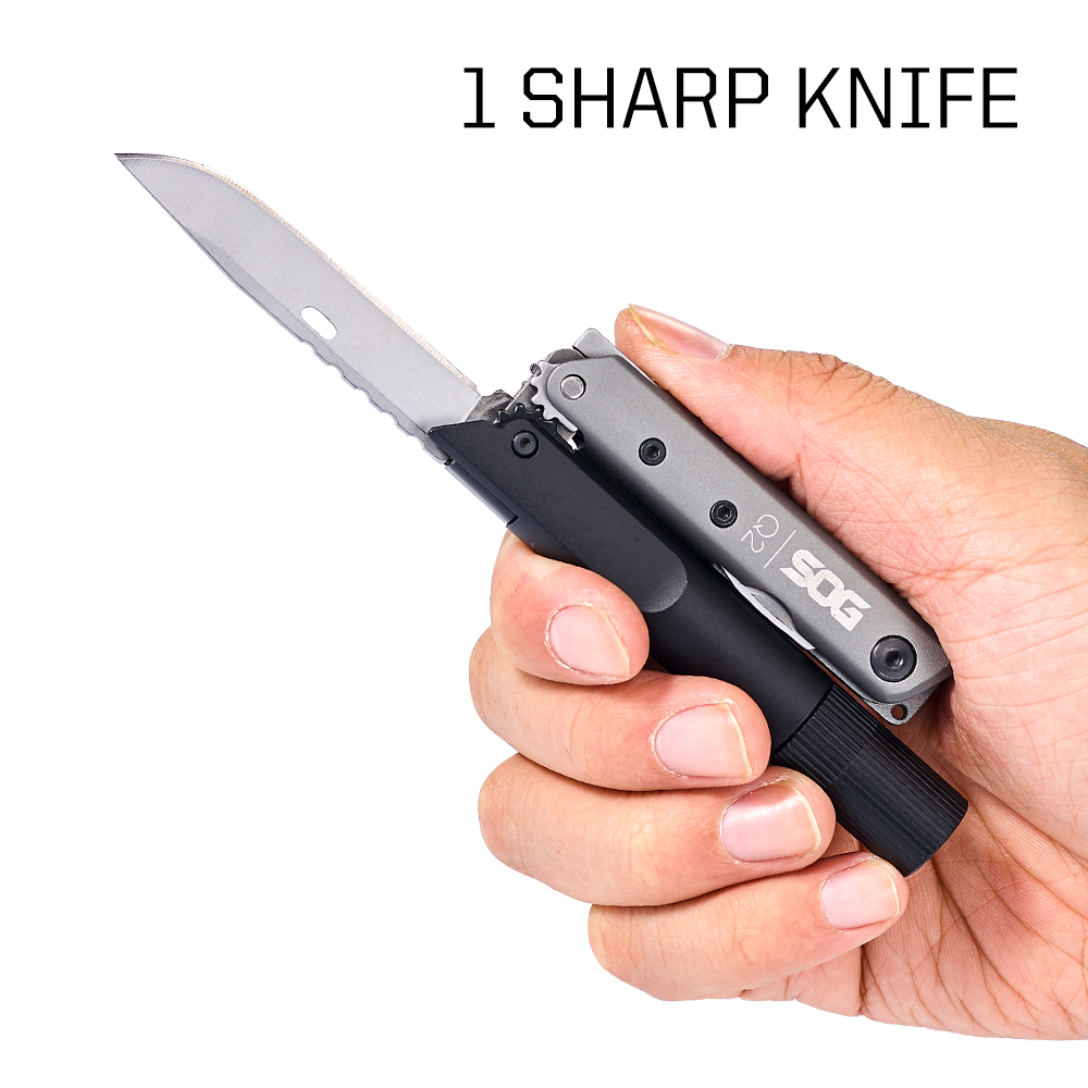 SOG BATON Q2 4 in 1 マルチツールペン小型 - Edc Carry Knife のレビューと価格