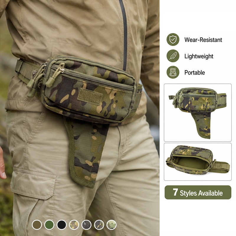 多機能ウエストバッグナイロン隠しキャリーホルスターEDCベル - Edc Concealed Carry Fanny Pack のレビューと価格