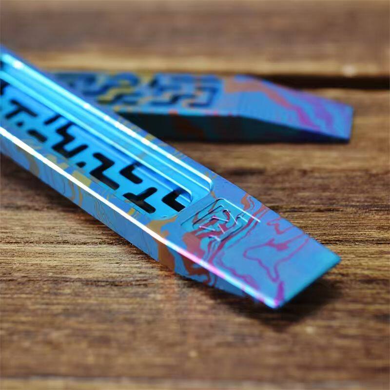 高品質 TC4 チタン合金中空プライバー DIY ミニ多機能 - Titanium Pry Bar のレビューと価格