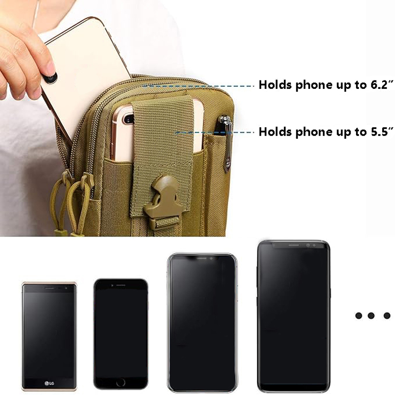 ユニバーサル EDC 戦術モールポーチウエストバッグ携帯電話 - Edc Carry Box のレビューと価格