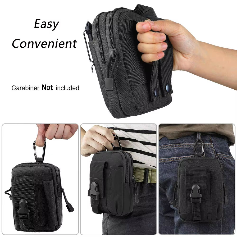 アウトドアギアツールガジェットポケットベルトバッグ戦術的なウ - Edc Carry Box のレビューと価格