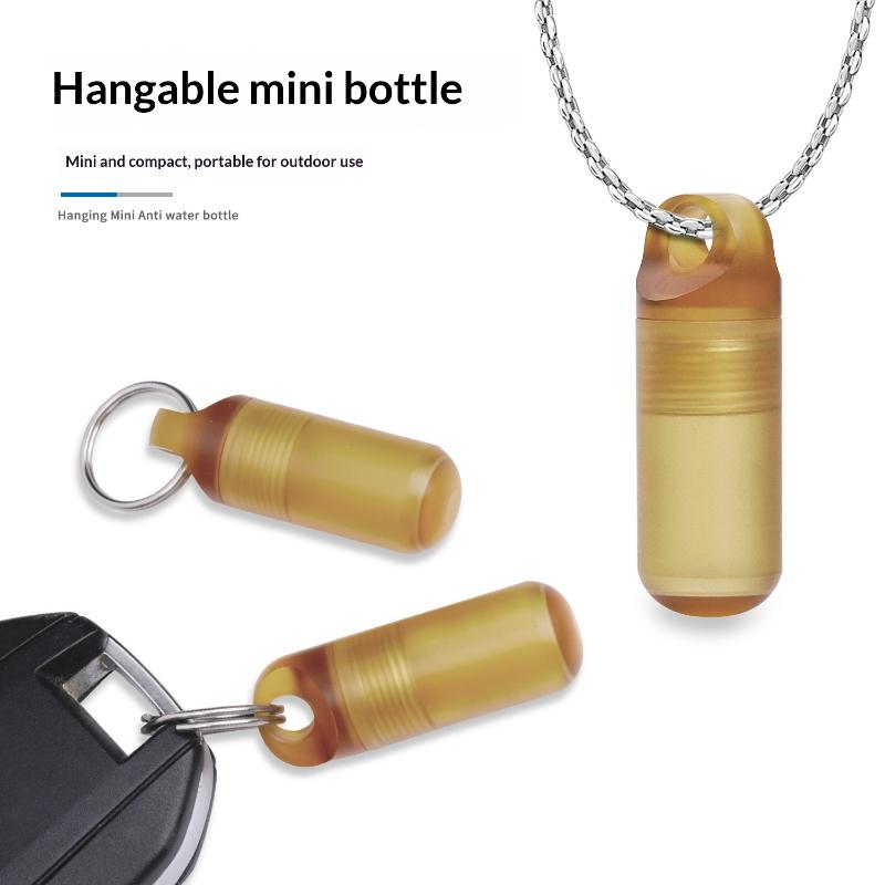小さなピルボトル多機能収納ボックスポータブルアウトドアツール - Edc Pill Carry のレビューと価格