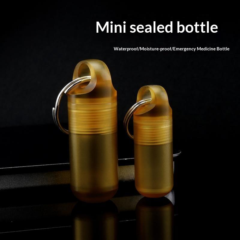 小さなピルボトル多機能収納ボックスポータブルアウトドアツール - Edc Pill Carry のレビューと価格