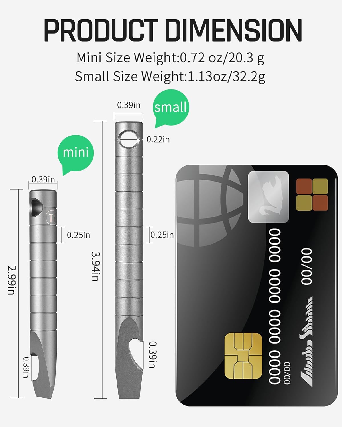 ティスール-チタンEDCPYバーキーホルダー、ビールボトルオ - Titanium Pry Bar のレビューと価格